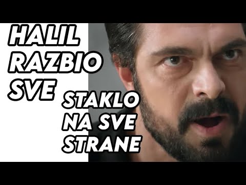 HALIL RAZBIO SVE - Staklo na sve strane - Neviđena DRAMA u seriji Emanet