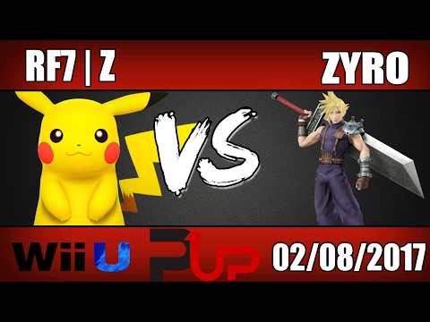 RF7 Z (Pikachu/Cloud) VS Zyro (Mewtwo) - Wii U Winners Round 2 - SOS