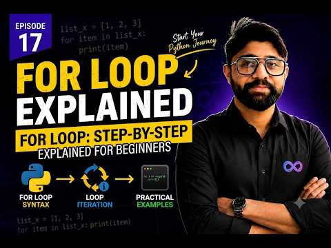 Python For Loop Explained Iterate Like A Pro Learn Python Episode 17