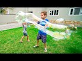 BOLINHAS DE SABÃO GIGANTE Vídeo Infantil Paulinho E Toquinho