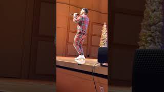 David Archuleta ~ God Rest Ye Merry Gentlemen ~Pocatello ~11/26/22