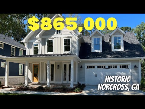 Wow!?! This is a Must See | New Construction in Historic Norcross Ga | 439 Autry St Norcross Ga