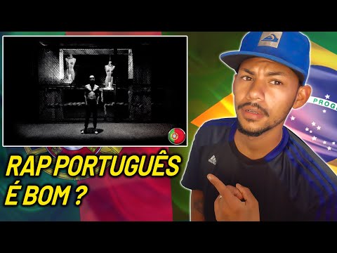 BRASILEIRO REAGINDO A RAP PORTUGUÊS PELA PRIMEIRA VEZ / Piruka - Coroa (visual)