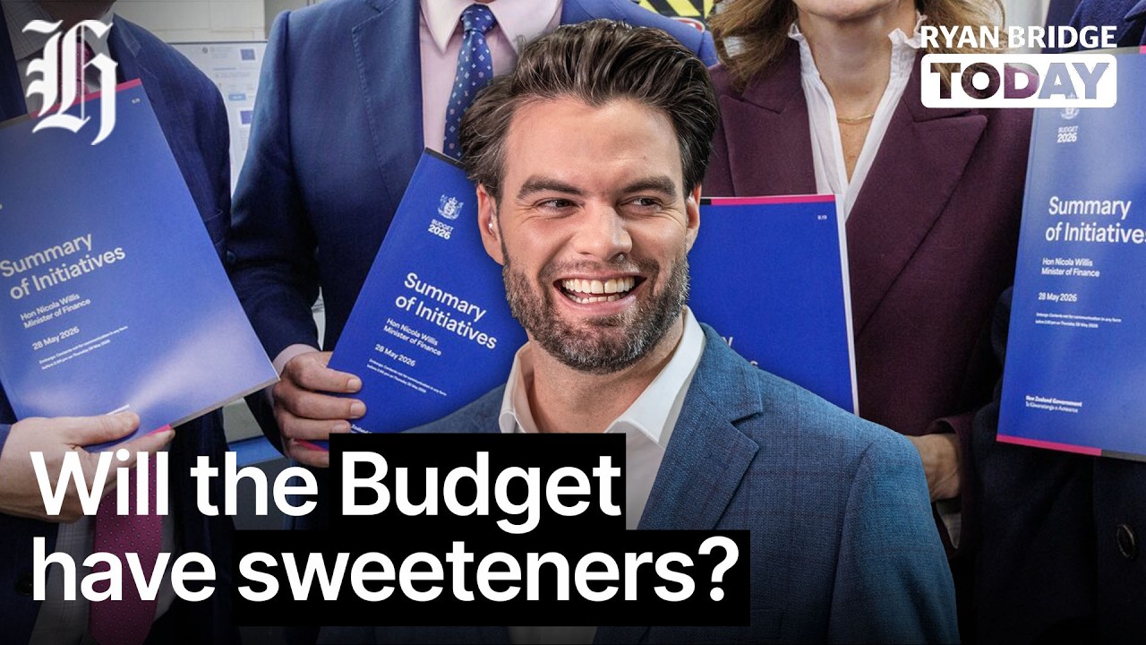 Ryan Bridge: If Budget 2026 has any sweeteners, they'll be Werther's Originals | Ryan Bridge TODAY