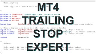 MT4 Trailing Stop Expert