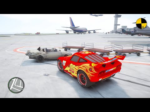GTA 4 Crazy Disney Cars Ep.1
