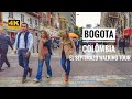 Downtown Bogota El Septimazo Colombia Walking Tour | 4K Walk