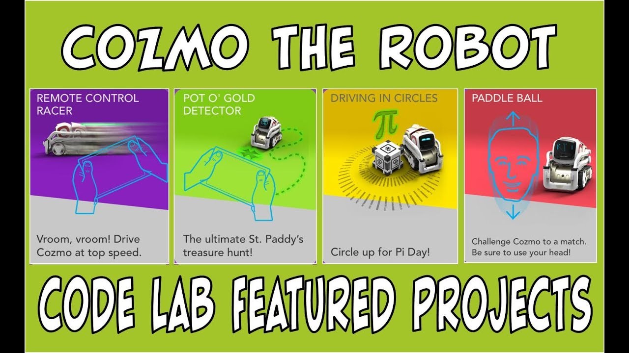 Cozmo the Robot | Code Lab NEW Featured Projects | Episode #84