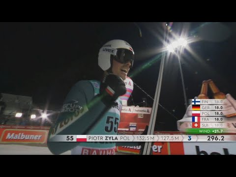 Skoki Polaków w Engelbergu 2020 konkurs indywidualny (20.12.2020) Piotr Żyła na 3 stopniu podium !