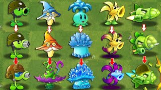 Pvz2 Discovery - All Old & New Plants Evolution NOOB - PRO - HACKER
