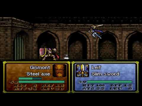 Fire Emblem 4 - Leif Vs General