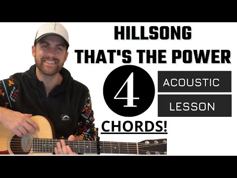 Hillsong Worship || That's the Power || Acoustic Guitar Lesson