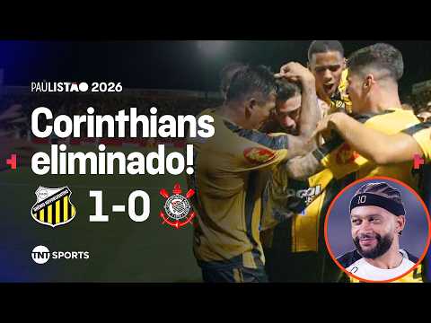Gols e lances de Novorizontino x Corinthians