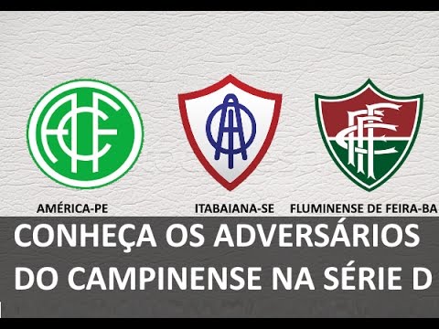 CONHEÇA OS ADVERSÁRIOS DO CAMPINENSE NA SÉRIE D 2017
