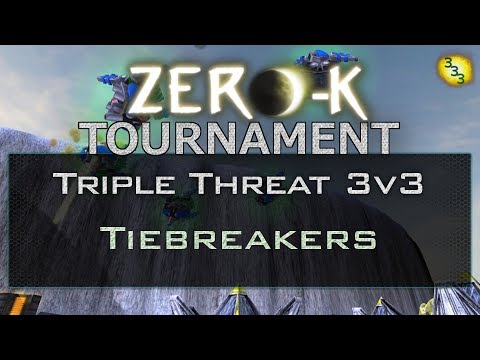 2019/01/26 3v3 Triple Threat Tournament - Swiss Tiebreakers - Zero-K