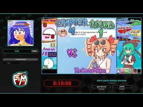 Hina-chan's Sticker Survival, Any% (Normal) by SAS - FM 2025 (Bonus Stream)