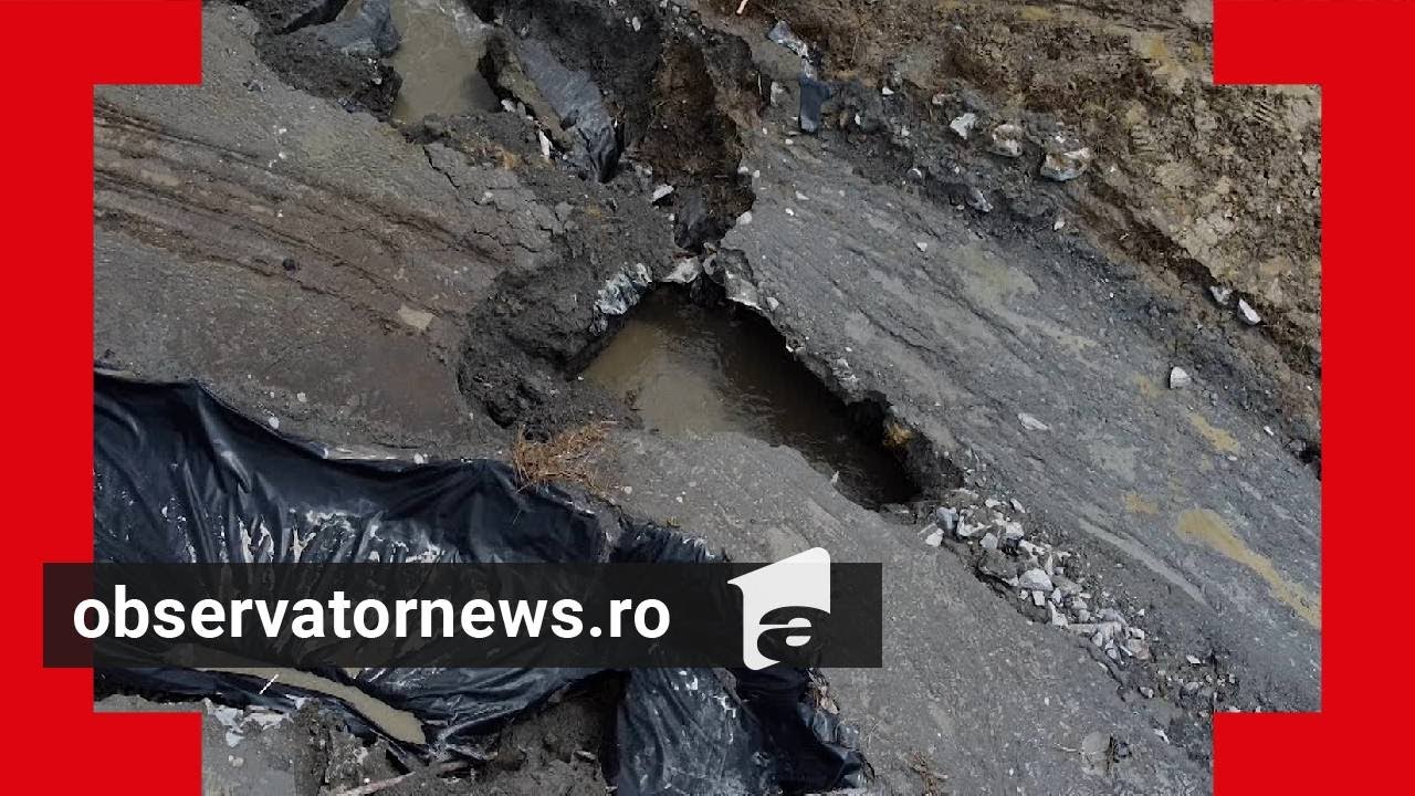 Cum a fost inundată complet Salina Praid. Producţia de sare este compromisă