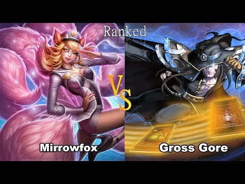 Ahri Gameplay Patch 8.24 | Playing vs Gross Gore - Ahri vs Twisted Fate