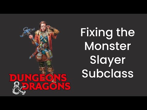 Fixing the Monster Slayer Conclave (Ranger) in D&D 5e - HDIWDT