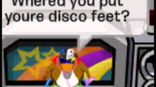 Where you get those disco Feet?