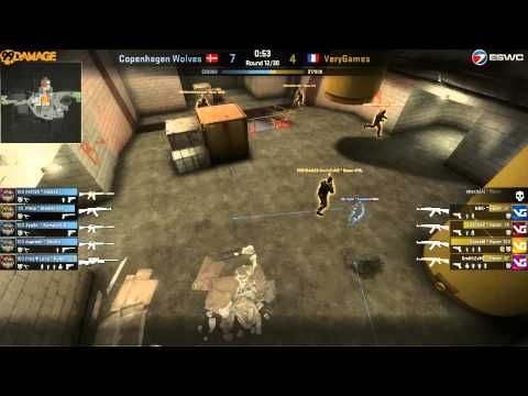 VeryGames vs CPH Wolves | Gruppe B, ESWC Final 2013 | de_nuke