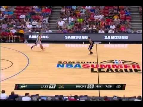 Rodney Hood 29 Points SL Highlights vs Bucks 07-14-14