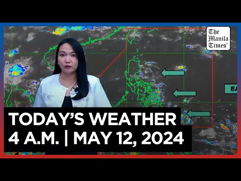 Today's Weather, 4 A.M. May 12, 2024