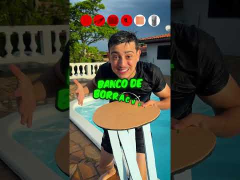 Qual Banco É o Mais Resistente? 🪑 #shorts