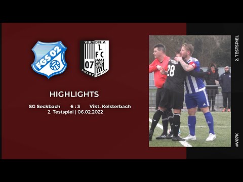 SG Seckbach - Vikt. Kelsterbach | Testspiel | Highlights | 06.02.2022