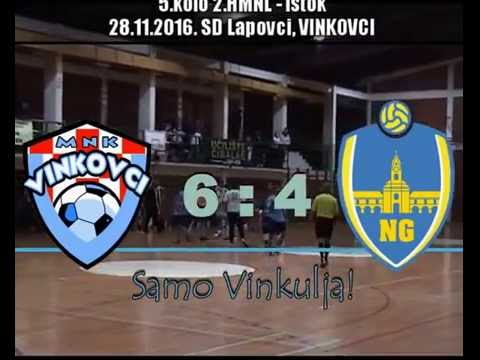 Sezona 2016/17 - 2.HMNL Istok - 5.kolo: Vinkulja - NG 6:4