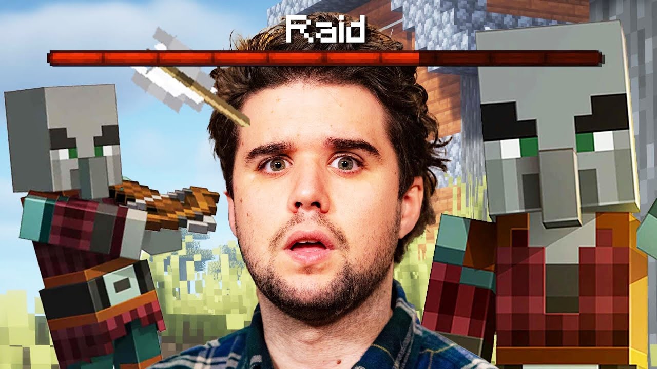 We Got Raided... | Smosh Minecraft 4