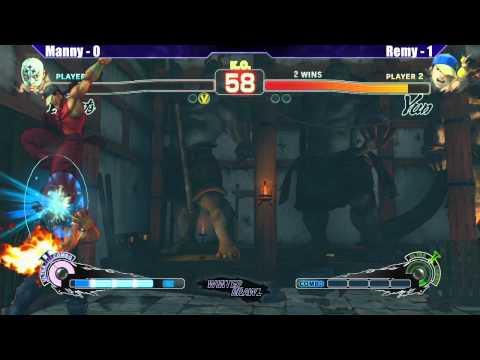 SSF4 AE 2012 Manny vs Remy - WB6 Road to Evo 2012