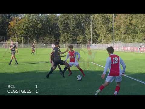 RCLJO17-1 vs  OEGSTGEEST JO17-1, divisie 7, 16-10-2021