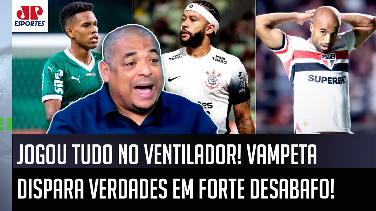 DEU AULA! "MERMÃO, ISSO É MALUQUICE! É SE APEQUENAR DEMAIS quando um clube passa a.." Vampeta DETONA