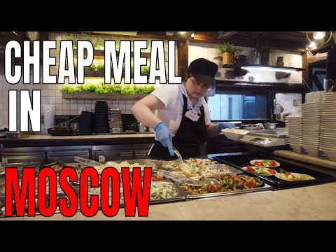 Comida barata em MOSCOU,