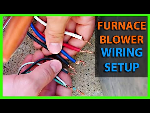 How To Wire a Furnace or AC Blower Motor DIY