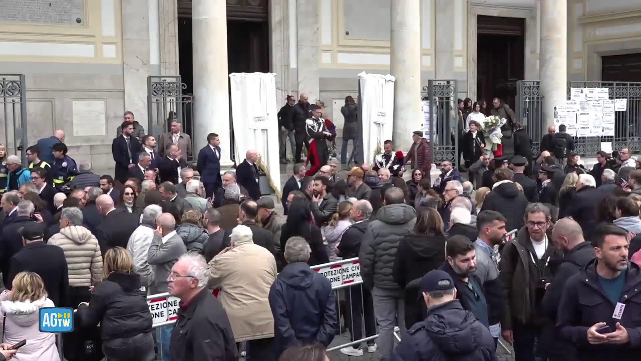 Meloni ai funerali di Domenico