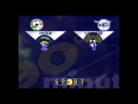 2000-01 (20th - 25-02-2001) INTER-Udinese 2-1 [R.C.Sosa, Blanc, Ferrante] 90th Minute Report Rai1