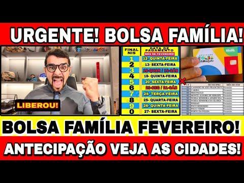 Vídeo: Bolsa Família: fevereiro será antecipado