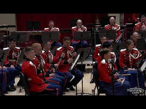 SCHUMAN Chester Overture from New England Triptych - "The President's Own" United States Marine Band
