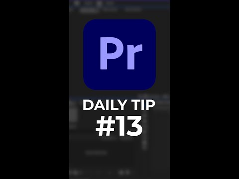 Apply Cross Dissolve To Clips In Premiere Pro Tutorial #shorts