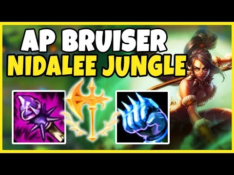 CONQUEROR AP BRUISER NIDALEE JUNGLE! TRACKING ENEMY JUNGLER FOR FREELO! - League of Legends