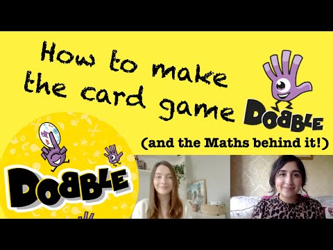 How to make the card game Dobble (and the Maths behind it!)
