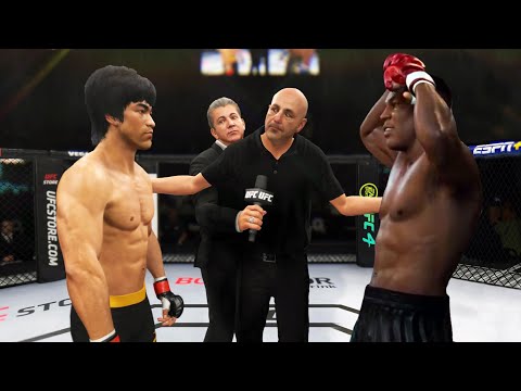 UFC4 Bruce Lee vs Mike Tyson EA Sports UFC 4