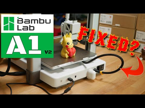 Meet the IMPROVED Bambu Lab A1: Major Upgrade Fixes Fatal Flaw!