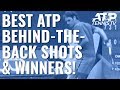 Best ATP Behind-The-Back Trick Shots & Winners!