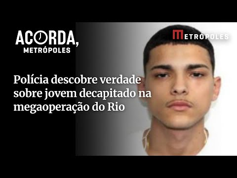 Saiba quem é o jovem que teve a cabeça arrancada durante megaoperação no RJ