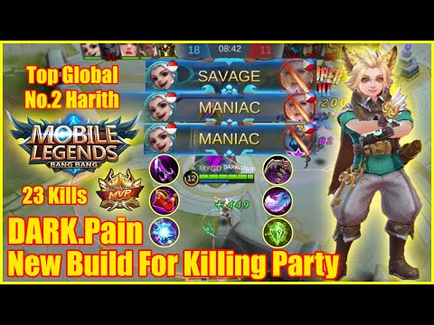 Maniac Savage Maniac ! Killing Party Harith Top Global No. 2 By Dark.Pain