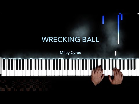 Miley Cyrus - WRECKING BALL | Piano Cover by Paul Hankinson