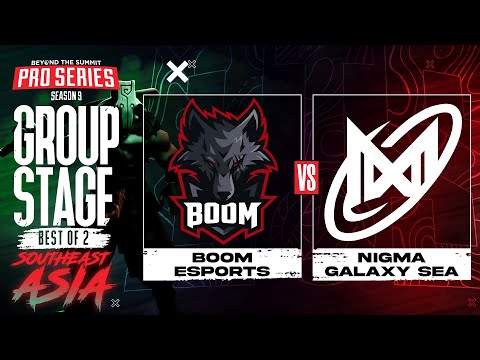 BOOM vs NGX.SEA Game 1 - BTS Pro Series 9 SEA: Group Stage w/ MLP & johnxfire